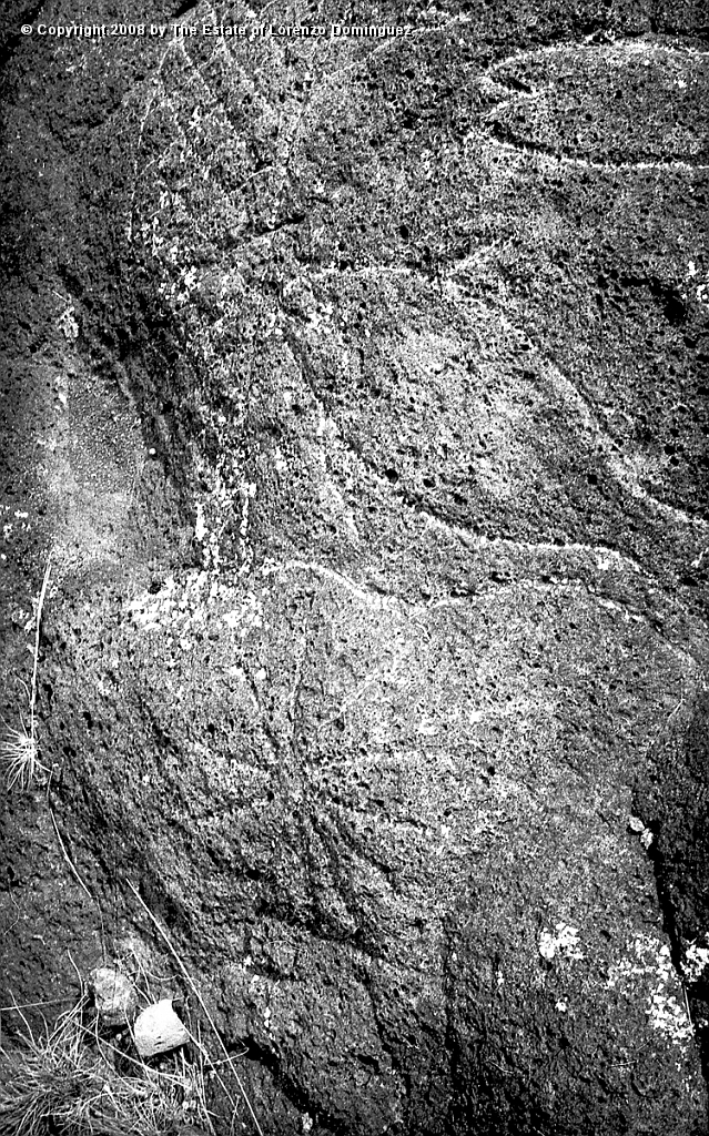 ANA_Petroglifo_08.jpg - Easter Island. 1960. Bay of La Perouse. "Paparona" petroglyph called the "Rock of the fisherman of stars."